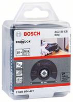 Bosch 8WH90001AA00 2608664477 Bimetaal Segmentzaagblad 10 stuk(s)