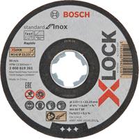 Bosch 2608619261 X-Lock Slijpschijf Standard for Inox - Recht - 115mm