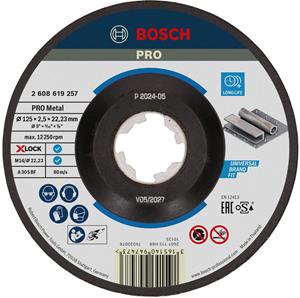 Schruppscheibe X-Lock 125mm Bosch Expert for Metal