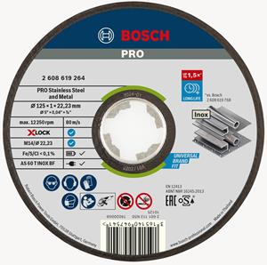 Trennscheibe X-Lock 125mm Bosch Expert for Inox