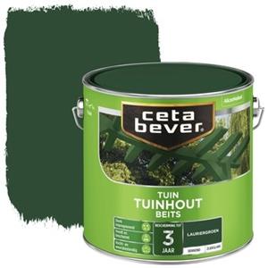 CetaBever tuinhoutbeits dekkend lauriergroen zijdeglans 750 ml