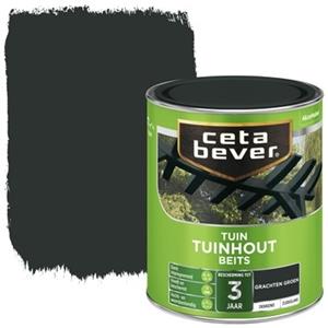 CetaBever tuinhoutbeits dekkend grachten groen zijdeglans 750 ml