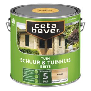 CetaBever tuinbeits schuur & tuinhuis transparant blank zijdeglans 750 ml