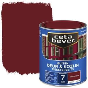 CetaBever meesterbeits deur & kozijn dekkend engels rood 750 ml