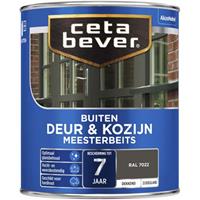 CetaBever meesterbeits deur & kozijn dekkend RAL 7022 ombergrijs zijdeglans 750 ml