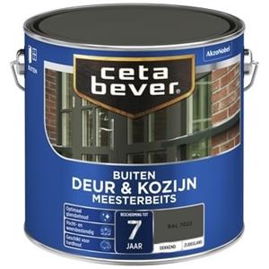 CetaBever meesterbeits deur & kozijn dekkend RAL 7022 ombergrijs zijdeglans 750 ml