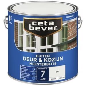 CetaBever meesterbeits deur & kozijn dekkend wit zijdeglans 750 ml