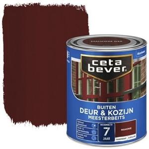 CetaBever meesterbeits deur & kozijn transparant mahonie zijdeglans 750 ml