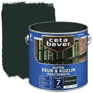 CetaBever meesterbeits deur & kozijn dekkend donkergroen zijdeglans 750 ml