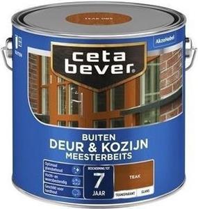 CetaBever meesterbeits deur & kozijn transparant teak glans 750 ml