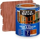 CetaBever meesterbeits deur & kozijn transparant teak zijdeglans 750 ml