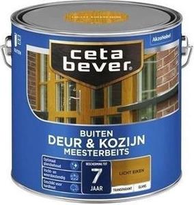 CetaBever meesterbeits deur & kozijn transparant licht eiken zijdeglans 750 ml