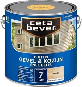 CetaBever snel beits gevel & kozijn transparant blank zijdemat 750 ml