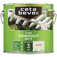 CetaBever tuinhoutbeits dekkend RAL 9001 crème wit zijdeglans 2,5 l