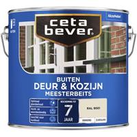 CetaBever meesterbeits deur & kozijn dekkend RAL 9001 crème wit 2,5 l