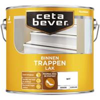 CetaBever trappenlak dekkend wit zijdeglans 2,5 l