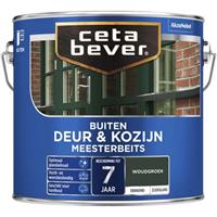 CetaBever meesterbeits deur & kozijn dekkend woudgroen zijdeglans 2,5 l