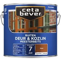 CetaBever meesterbeits deur & kozijn transparant teak zijdeglans 2,5 l