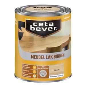 CetaBever meubellak transparant blank zijdeglans 250 ml