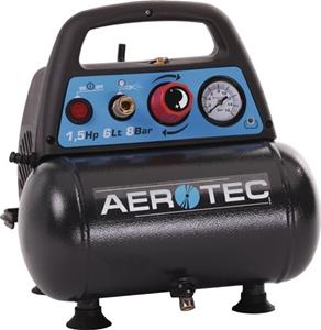 AeroTEC Kompressor Airliner 6 200L/110L/6L/8bar/1,1kW/tragbar/230V