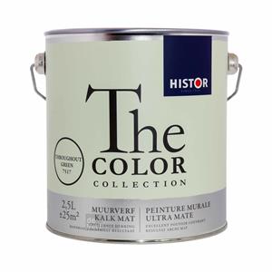 Histor The Color Collection muurverf throughout green 2,5 liter