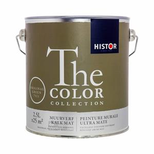 Histor The Color Collection muurverf original green 2,5 liter