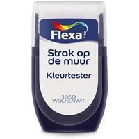 Flexa Strak op de muur Kleurtester Wolkenwit mat 30ml