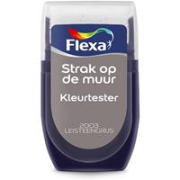 Flexa Strak op de muur Kleurtester Leisteengrijs mat 30ml