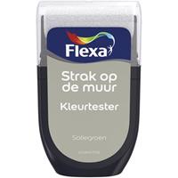 Flexa Strak op de muur Kleurtester Saliegroen mat 30ml