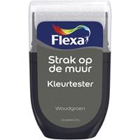 Flexa Strak op de muur Kleurtester Woudgroen mat 30ml