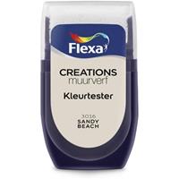 Flexa Creations muurverf Kleurtester Sandy Beach mat 30ml