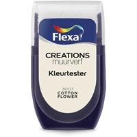 Flexa Creations muurverf Kleurtester Cotton Flower mat 30ml