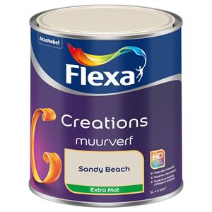 Flexa Creations muurverf extra mat sandy beach 1 l