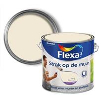 Flexa Strak op de Muur muurverf roomwit 2,5 l