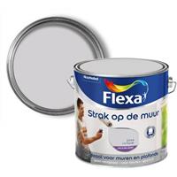 Flexa Strak op de Muur muurverf licht grijs 2,5 l