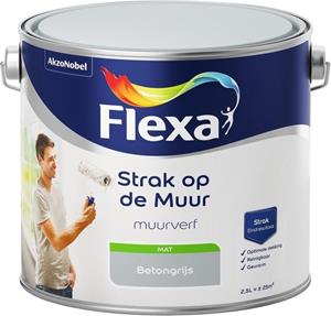 Flexa Strak op de Muur muurverf beton 2,5 l