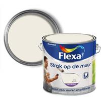 Flexa Strak op de Muur muurverf gebroken wit 2,5 l