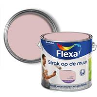 Flexa Strak op de Muur muurverf oudroze 2,5 l