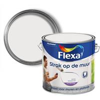 Flexa Strak op de Muur muurverf wolkenwit 2,5 l