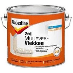 Alabastine 2in1 muurverf vlekken 2,5 l