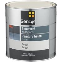 Sencys betonverf lak zijdeglans beige 2,5L