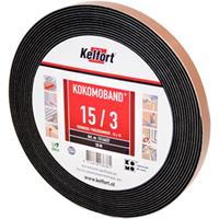 Kelfort Kokomoband zwart 2 x 8 meter 15x20 15/4