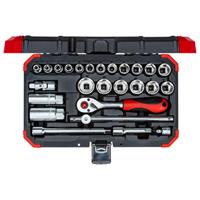 Gedore RED - R59003026 26-delige Dopsleutelset 3/8''
