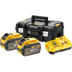 DeWALT DCB118Y2T Starterset (2x 12Ah accu) in TSTAK