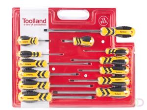 Toolland SCHROEVENDRAAIERSET - 13 st.