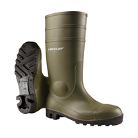 Dunlop Stiefel Protomaster grün S5 Gr. 37 - Grau