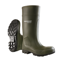 Dunlop Purofort Arbeitsstiefel grün/Dunkelgrün