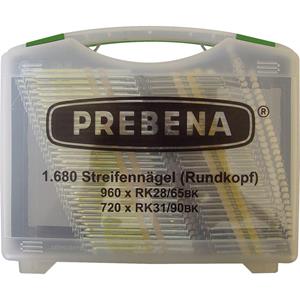 Prebena Streifennägel RK-Box im Koffer