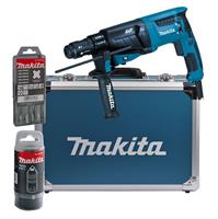 MAKITA Kombihammer HR2631FT13 für SDS-PLUS 26 mm im Alukoffer