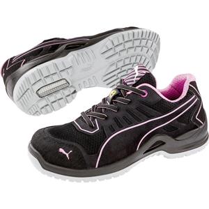 PUMA Safety Fuse TC Pink Wns Low 644110-42 ESD veiligheidsschoenen S1P Maat: 42 Zwart, Roze 1 paar